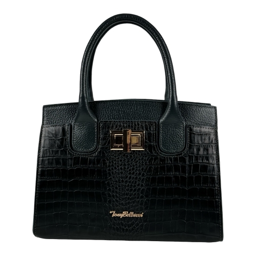 Сумка жіноча шкіряна Tony Bellucci 0992-360 темно-зелена