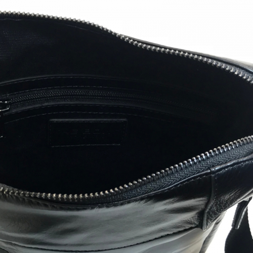 Сумка чоловіча шкіряна Bond 1157 чорна