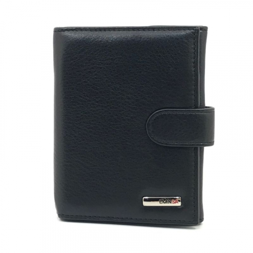 Гаманець жіночий шкіряний Eminsa 2034 12-1 чорний