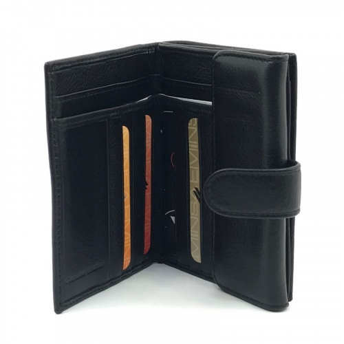 Гаманець жіночий шкіряний Eminsa 2034 12-1 чорний