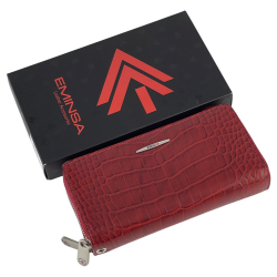 Гаманець жіночий шкіряний Eminsa 2160 4-5 червоний