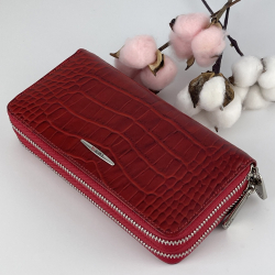 Гаманець жіночий шкіряний Eminsa 2160 4-5 червоний