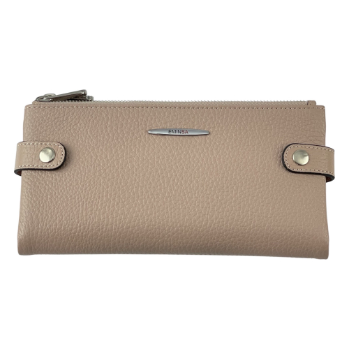 ​Гаманець жіночий шкіряний Eminsa 2117 18-31 світло-рожевий