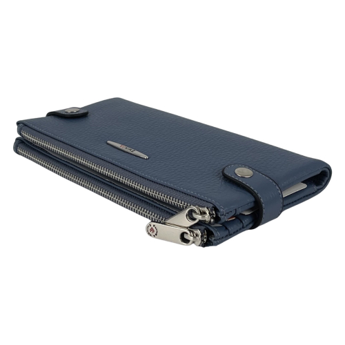 Кошелек женский кожаный Eminsa 2117 37-30 голубой