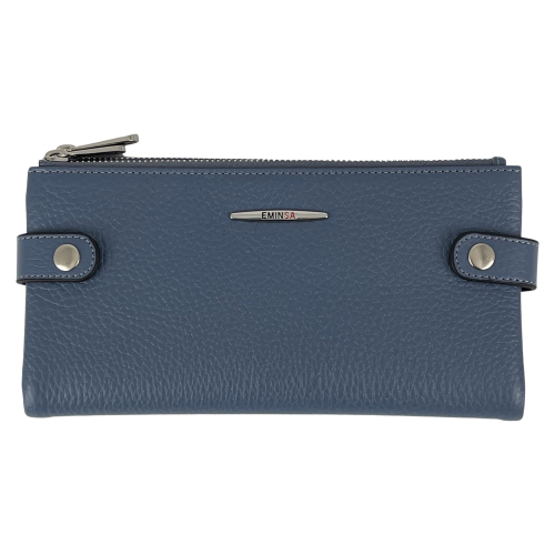 Кошелек женский кожаный Eminsa 2117 37-30 голубой