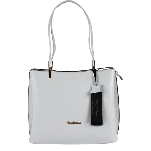 Сумка жіноча шкіряна Tony Bellucci 0283-200 біла