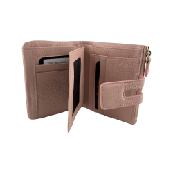 Кошелек женский кожаный Tony Bellucci T898-202 светло розовый