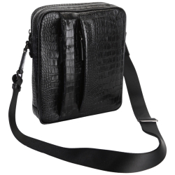 Сумка чоловіча шкіряна Bond Non 1106-356 чорна