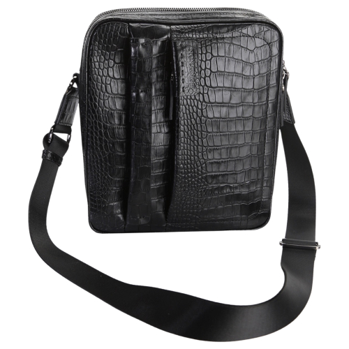 Сумка чоловіча шкіряна Bond Non 1106-356 чорна