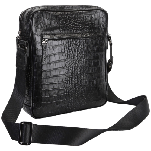 Сумка чоловіча шкіряна Bond Non 1106-356 чорна