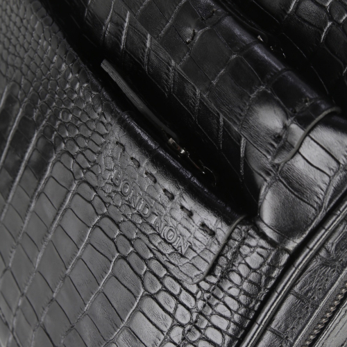 Сумка чоловіча шкіряна Bond Non 1106-356 чорна