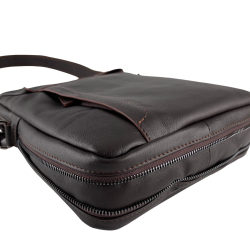 Сумка мужская кожаная Tony Bellucci T1157-4 темно-коричневая