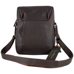 Сумка мужская кожаная Tony Bellucci T1157-4 темно-коричневая