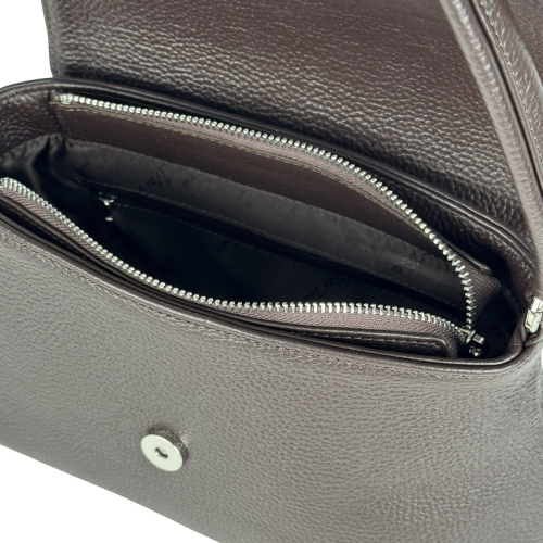 Сумка женская кожаная Vito Torelli 1047 6010/1210 темно-коричневая