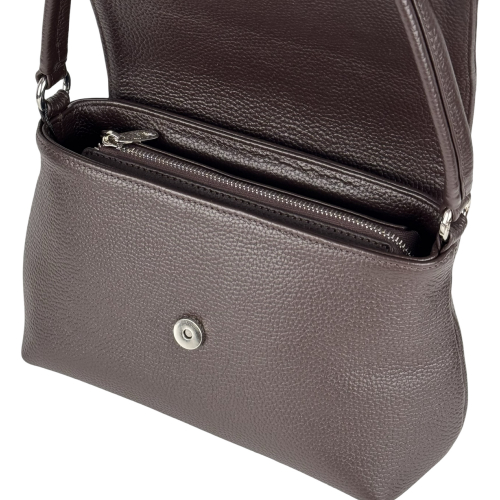 Сумка женская кожаная Vito Torelli 1047 6010/1210 темно-коричневая