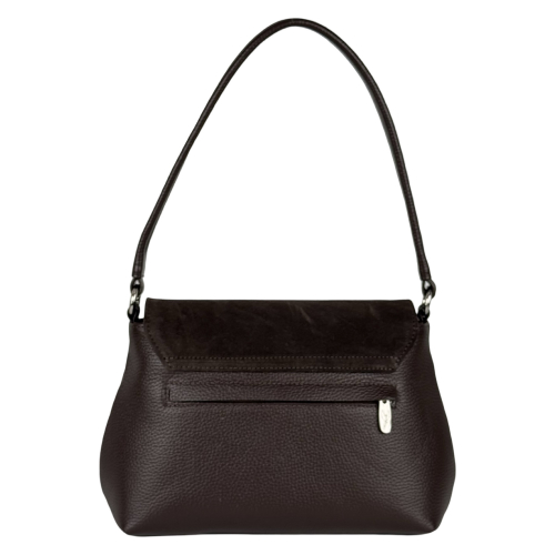 Сумка женская кожаная Vito Torelli 1047 6010/1210 темно-коричневая