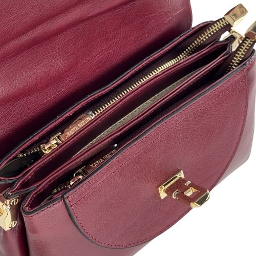 Сумка женская кожаная Karya 2574-618 марсала