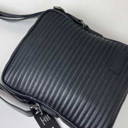 Сумка чоловіча шкіряна Bond Non 1166 чорна