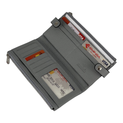 Кошелек женский кожаный Eminsa 2117 9-20 серый