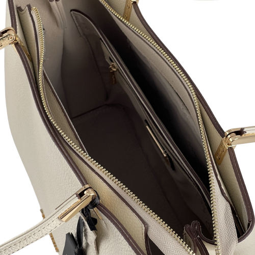 Сумка жіноча шкіряна Tony Bellucci 0283-201 молочна