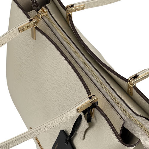 Сумка жіноча шкіряна Tony Bellucci 0283-201 молочна