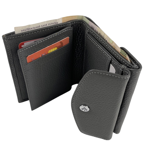 Гаманець жіночий шкіряний Eminsa 2015 18-11 сірий