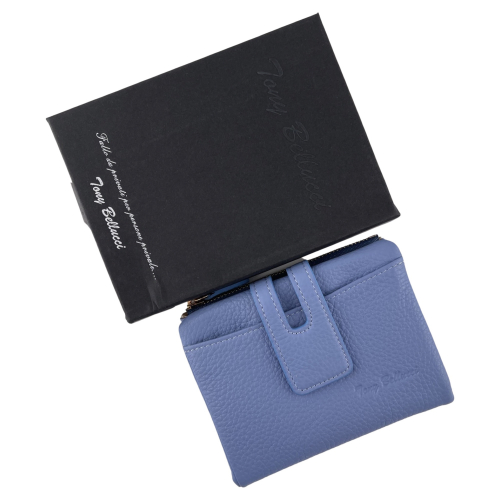 Кошелек женский кожаный Tony Bellucci T898-206 голубой