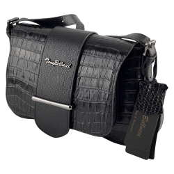 Сумка жіноча шкіряна Tony Bellucci 0517-356 чорна