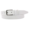 Ремень мужской кожаный Кремень 01.35.00.88 120 см белый