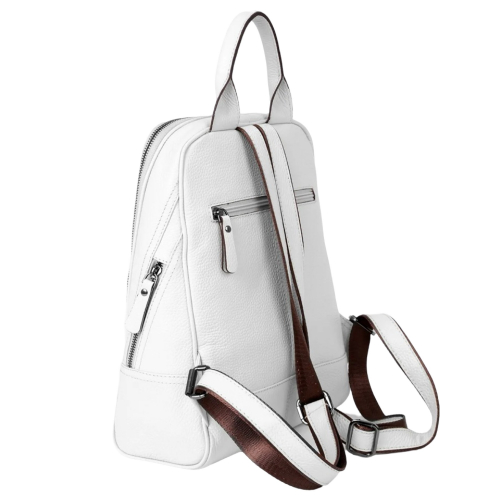 Рюкзак жіночий шкіряний Tony Bellucci 0061-200 білий