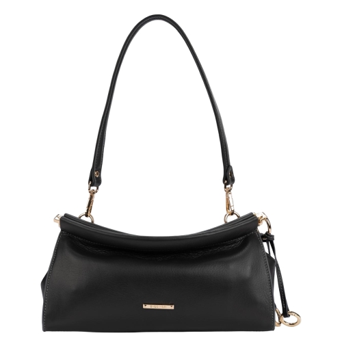 Сумка женская кожаная Enzo Nori EN1114-255 темно-серая