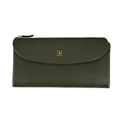 Кошелек женский кожаный Enzo Nori EN2001-916 хаки