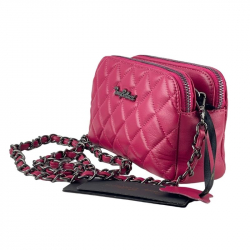  Сумка жіноча шкіряна Tony Bellucci 0427-2016 фуксія