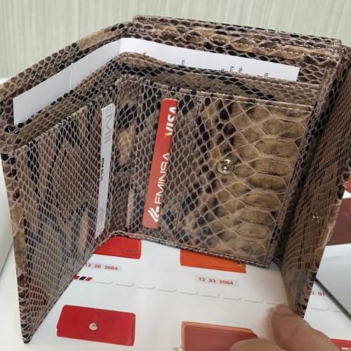 ​Гаманець жіночий шкіряний Eminsa 2034 95-31 світло-коричневий