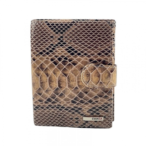 ​Гаманець жіночий шкіряний Eminsa 2034 95-31 світло-коричневий