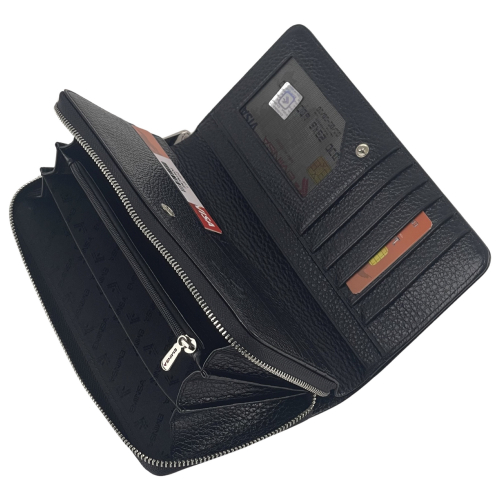 Гаманець жіночий шкіряний Eminsa 2151 37-1 чорний