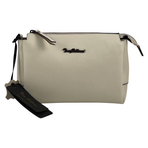 Сумка жіноча шкіряна Tony Bellucci 0707-201 молочна