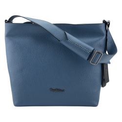 Сумка жіноча шкіряна Tony Bellucci 0721-215 блакитна