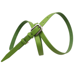 Ремень женский кожаный Кремень 05.15.00.61 120 см салатовый