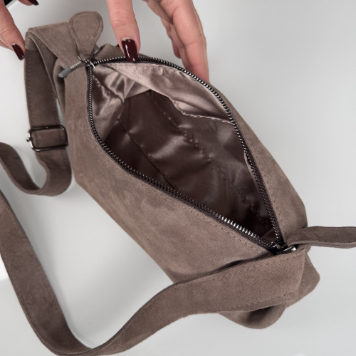 Сумка женская замшевая WeLassie K69951 Мей капучино