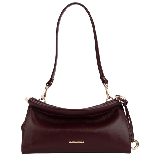 Сумка женская кожаная Enzo Nori EN1114-261 марсала