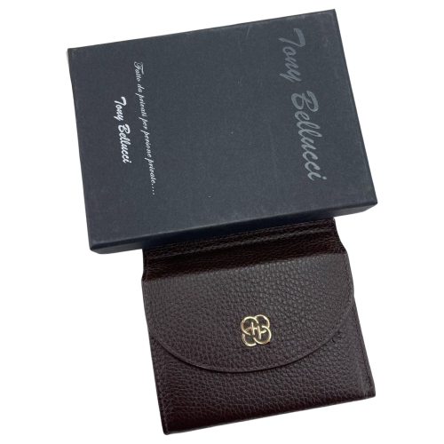 Кошелек женский кожаный Tony Bellucci 869-286 темно-коричневый