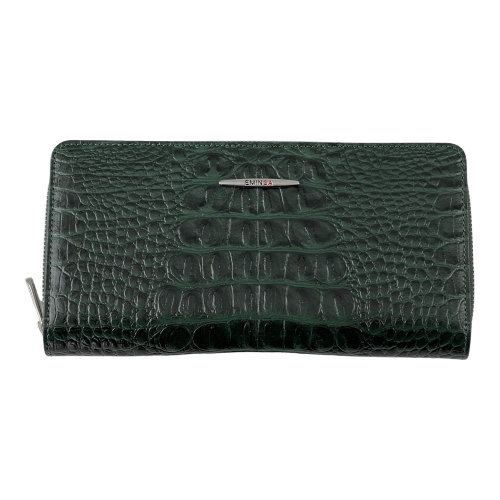 Кошелек женский кожаный Eminsa 2151 15-16 темно-зеленый