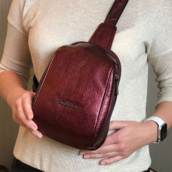 Сумка через плече жіноча шкіряна Tony Bellucci 0348