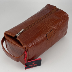 Несесер чоловічий шкіряний Eminsa 5071 2-3 світло-коричневий