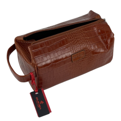 Несесер чоловічий шкіряний Eminsa 5071 2-3 світло-коричневий