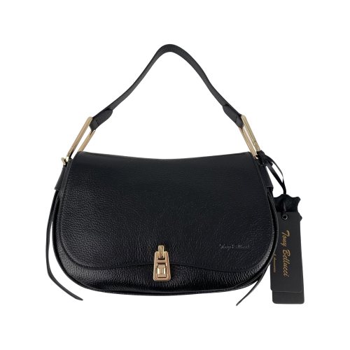 Сумка жіноча шкіряна Tony Bellucci 0769-281 чорна