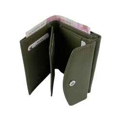 Гаманець жіночий шкіряний Eminsa 2015 18-36 оливковий