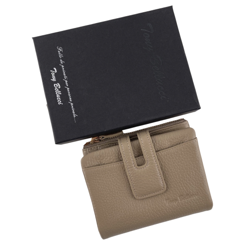 Кошелек женский кожаный Tony Bellucci T898-219 бежевый