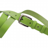 Ремінь жіночий шкіряний Кремінь 05.25.00.64 салатовий 110 см